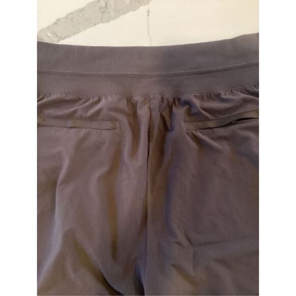ATHLETA Nikita Slim Tapered Crop Pant Sz 20 Performance Stretch Brown - Picture 8 of 12